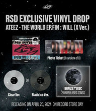 画像をギャラリービューアに読み込む, ATEEZ / THE WORLD EP.FIN : WILL - Limited Gatefold Exclusive Vinyl (LP+7")