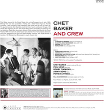 画像をギャラリービューアに読み込む, CHET BAKER / Chet Baker & Crew (1 Bonus Track, Jazz Images, 180g, LP)