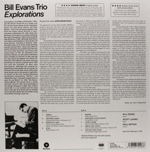 画像をギャラリービューアに読み込む, BILL EVANS TRIO / Explorations (WaxTime, 771736, LP) 180g
