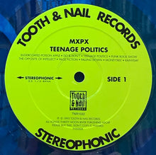 画像をギャラリービューアに読み込む, MXPX / Teenage Politics (Light Blue Vinyl) (Tooth & Nail, TNR 1032, LP)