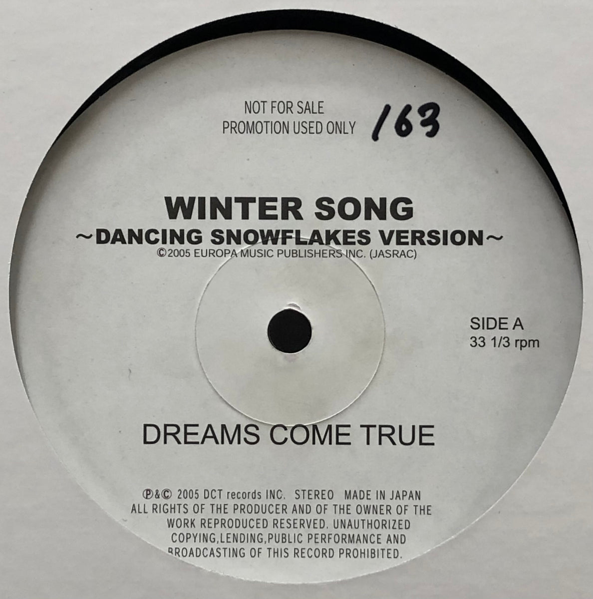 激レアプロモDreams come true LOVE GOES ON…ドリカム｜レコード