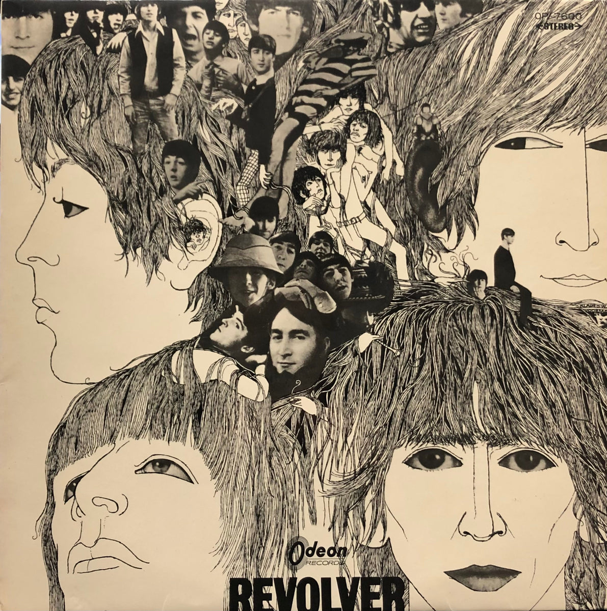 BEATLES / Revolver (Red Vinyl 赤盤) (Odeon, OP-7600, LP) – TICRO