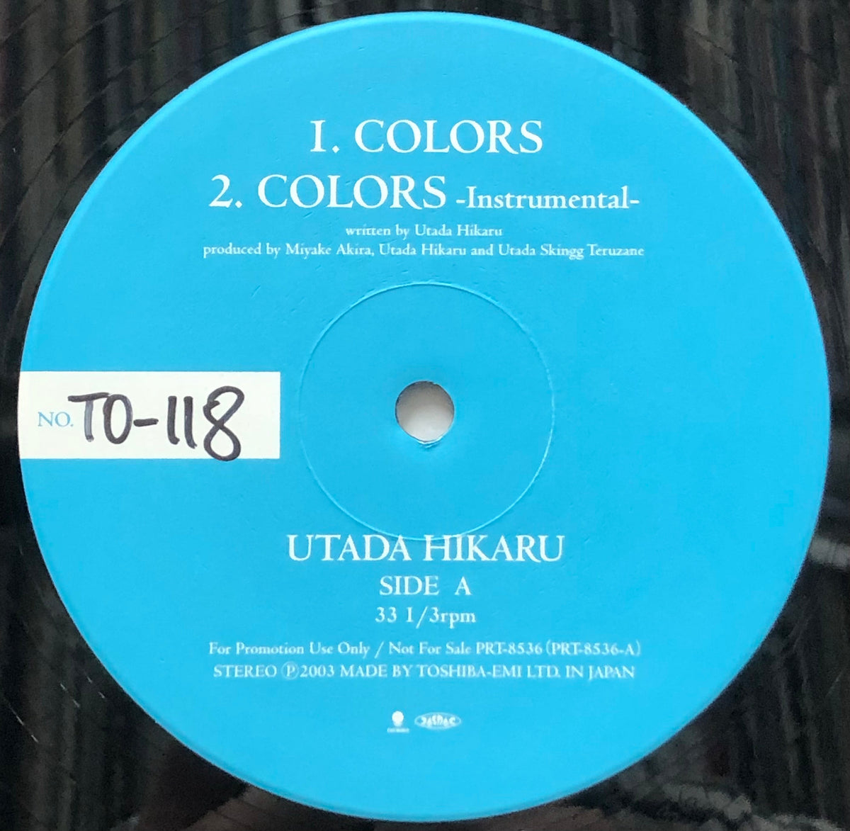 宇多田ヒカル (UTADA HIKARU) / Colors / Simple And Clean (Promo) (EastWorld