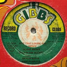 画像をギャラリービューアに読み込む, DENNIS BROWN / Ain't That Loving You (Joe Gibbs, JGM 058, 12inch)