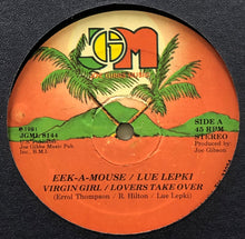 Load image into Gallery viewer, EEK A MOUSE / Virgin Girl (Joe Gibbs Music, JGML 8144, 12inch)