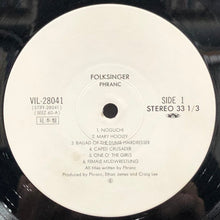 画像をギャラリービューアに読み込む, PHRANC / Folksinger (Promo) (Stiff, VIL-28041, LP)
