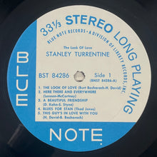 Load image into Gallery viewer, STANLEY TURRENTINE / The Look Of Love (Blue Note – BST 84286, LP)