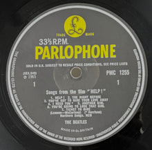 画像をギャラリービューアに読み込む, BEATLES / Help! (O.S.T.) ( Parlophone – PMC 1255, LP) Tax Code: MT Side 1