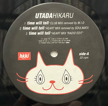 画像をギャラリービューアに読み込む, 宇多田ヒカル (UTADA HIKARU) / Time Will Tell (Toshiba EMI – PRT-8396) Promo 12inch