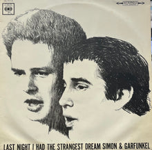 Load image into Gallery viewer, SIMON & GARFUNKEL / Last Night I Had The Strangest Dream 平和への誓い (CBS – YS-711-C, LP)