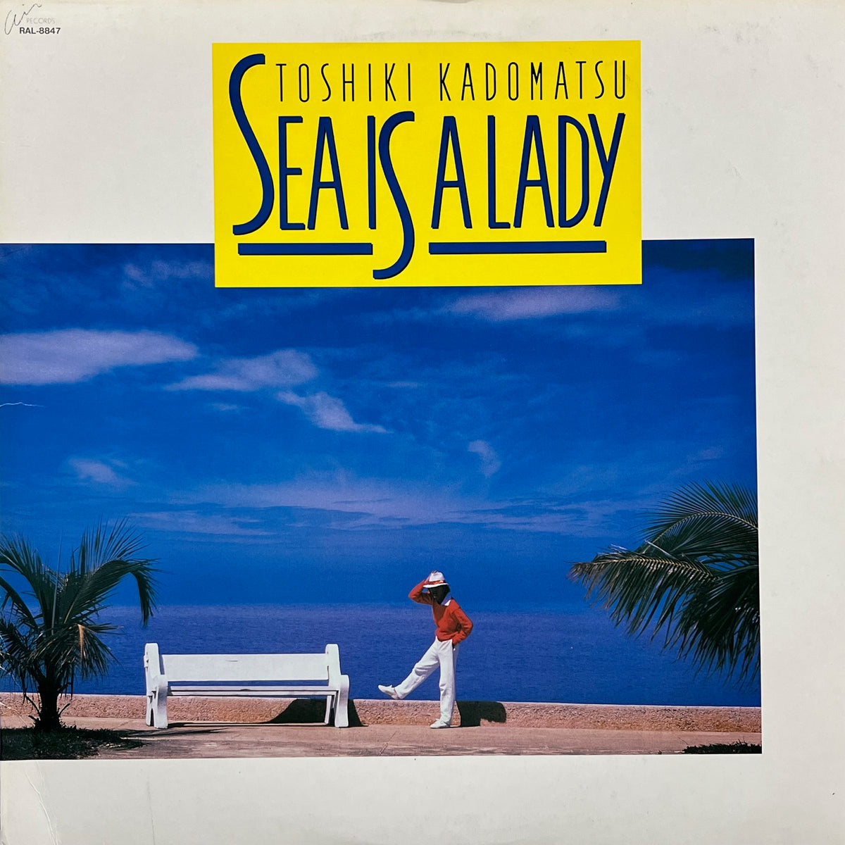 角松敏生 Toshiki Kadomatsu / Sea Is A Lady (RAL-8847, LP) – TICRO