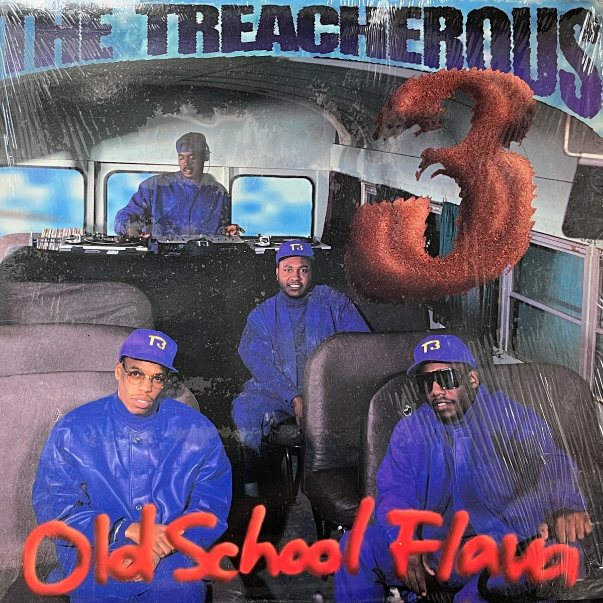 TREACHEROUS 3 / Old School Flava (WRA 8128, LP) – TICRO MARKET 