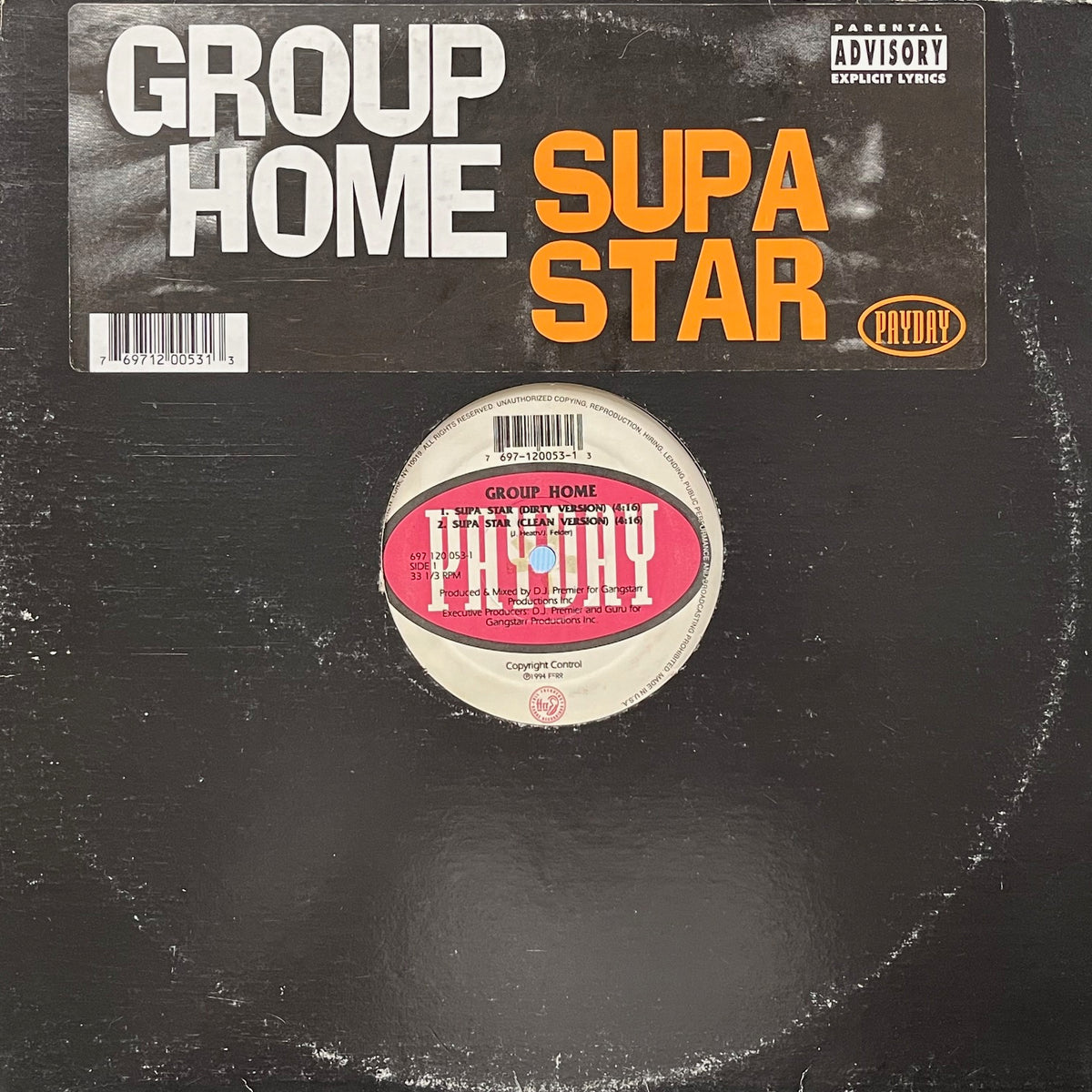 GROUP HOME / Supa Star (Reissue, 12inch) – TICRO MARKET