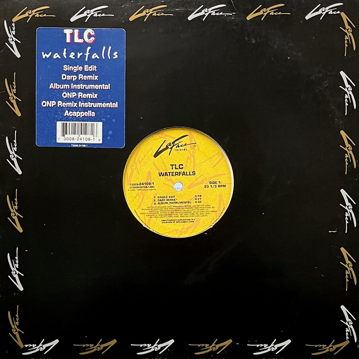 TLC / Waterfalls (73008-24108-1, 12inch) – TICRO MARKET