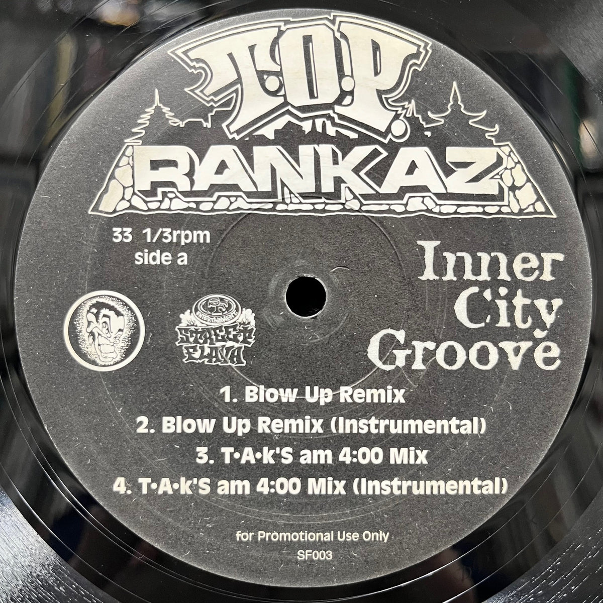 T.O.P. RANKAZ / Inner City Groove (SF-003, 12inch) – TICRO MARKET