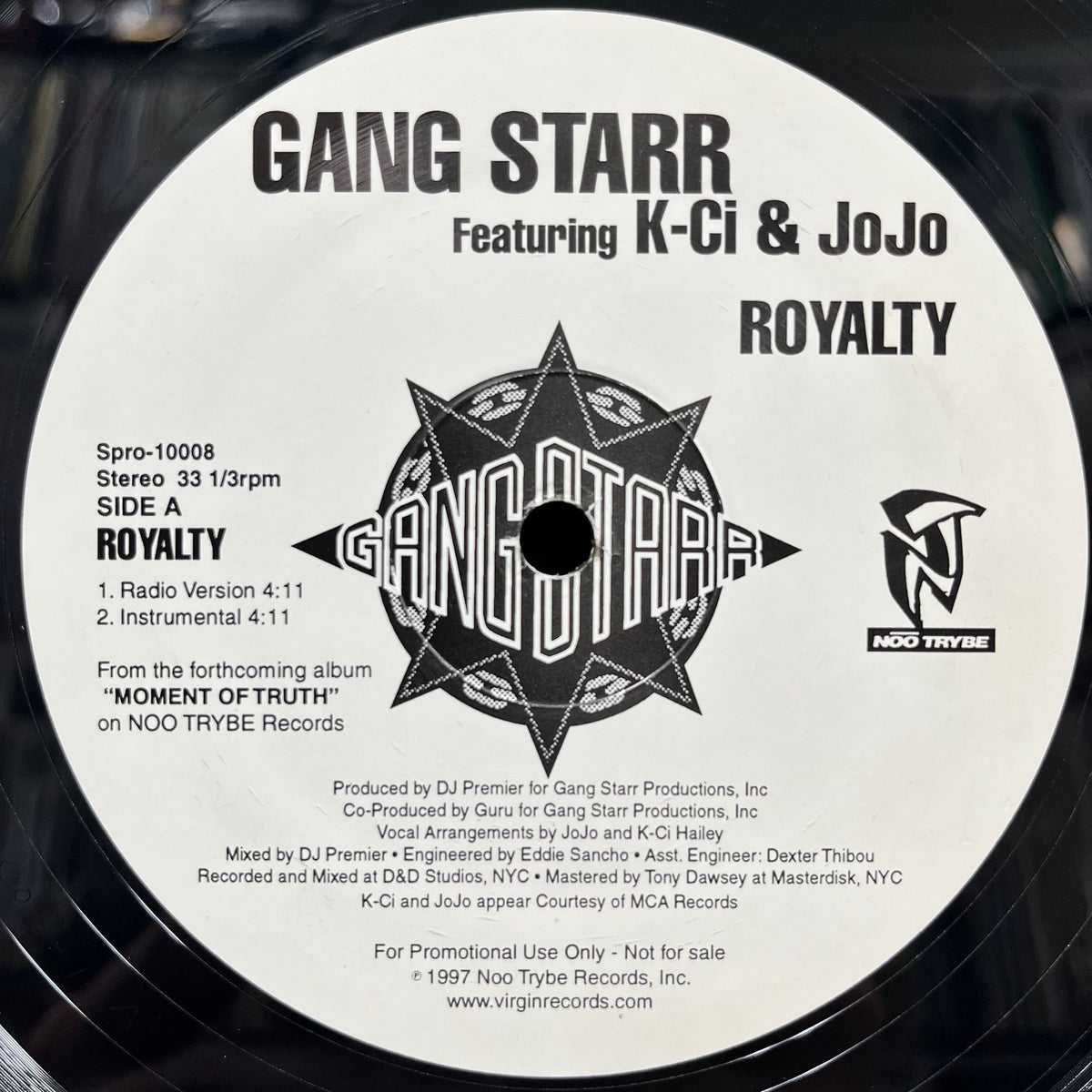 GANG STARR / Royalty (SPRO 10008, 12inch) – TICRO MARKET