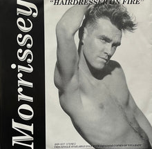 画像をギャラリービューアに読み込む, MORRISSEY / Hairdresser On Fire (Odeon, BRP-1017, 7inch)