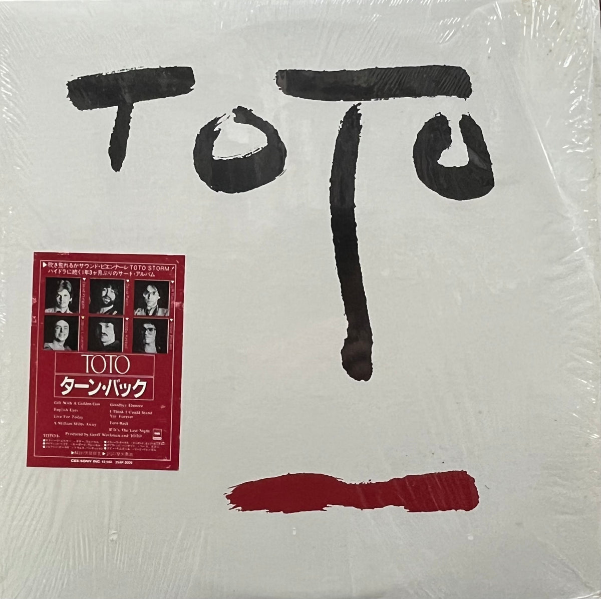 TOTO Turn Back LP 25AP2000 CBSソニー y162 TOTO / Turn Back (CBS/Sony, 25AP 2000, LP) – TICRO MARKET