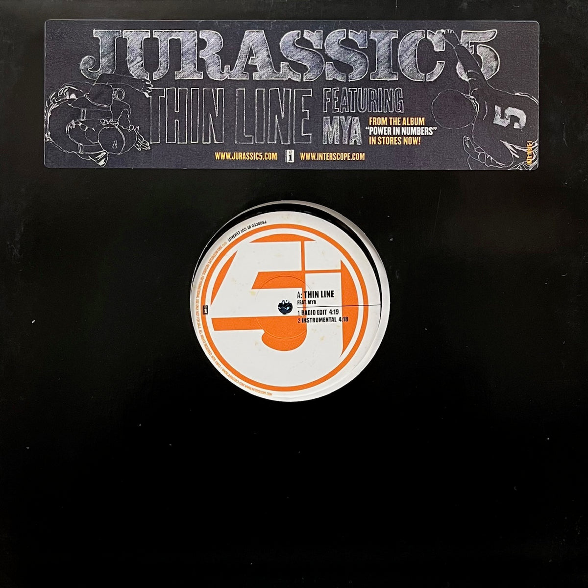 JURASSIC 5 / Thin Line / A Day At The Races (Reissue, 12inch 