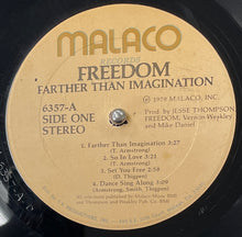 画像をギャラリービューアに読み込む, FREEDOM / Farther Than Imagination ( inc. Get Up And Dance )Malaco Records, 6357, LP