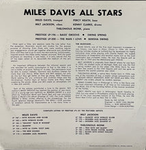 画像をギャラリービューアに読み込む, MILES DAVIS ALL STARS / Vol. 1 ( Prestige – LP 196, 10inch)