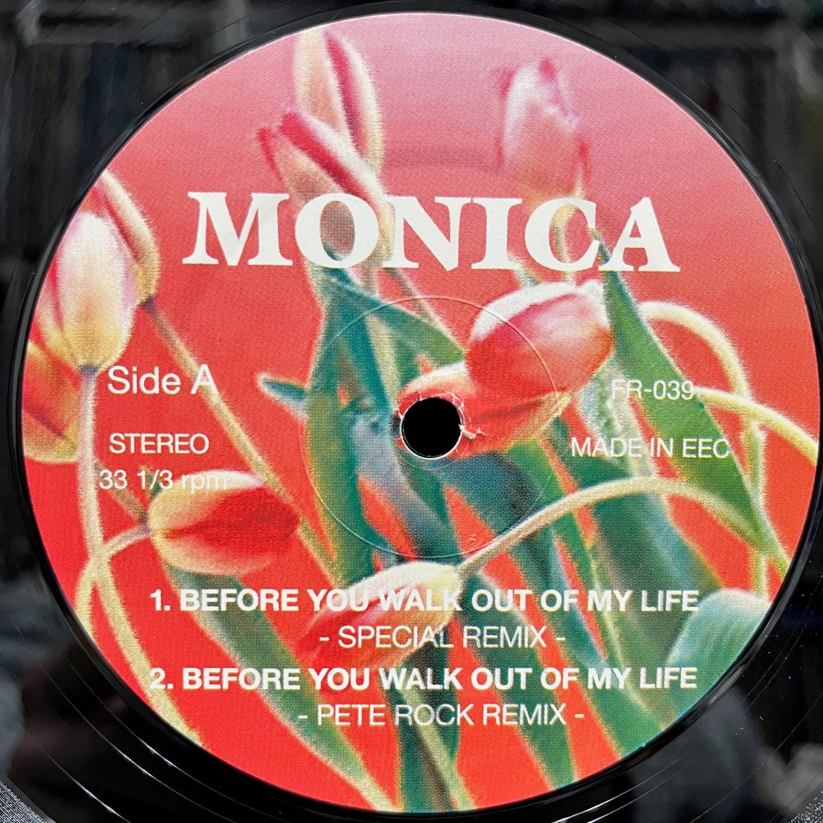 MONICA / Before You Walk Out Of My Life (FR-039, 12inch) – TICRO