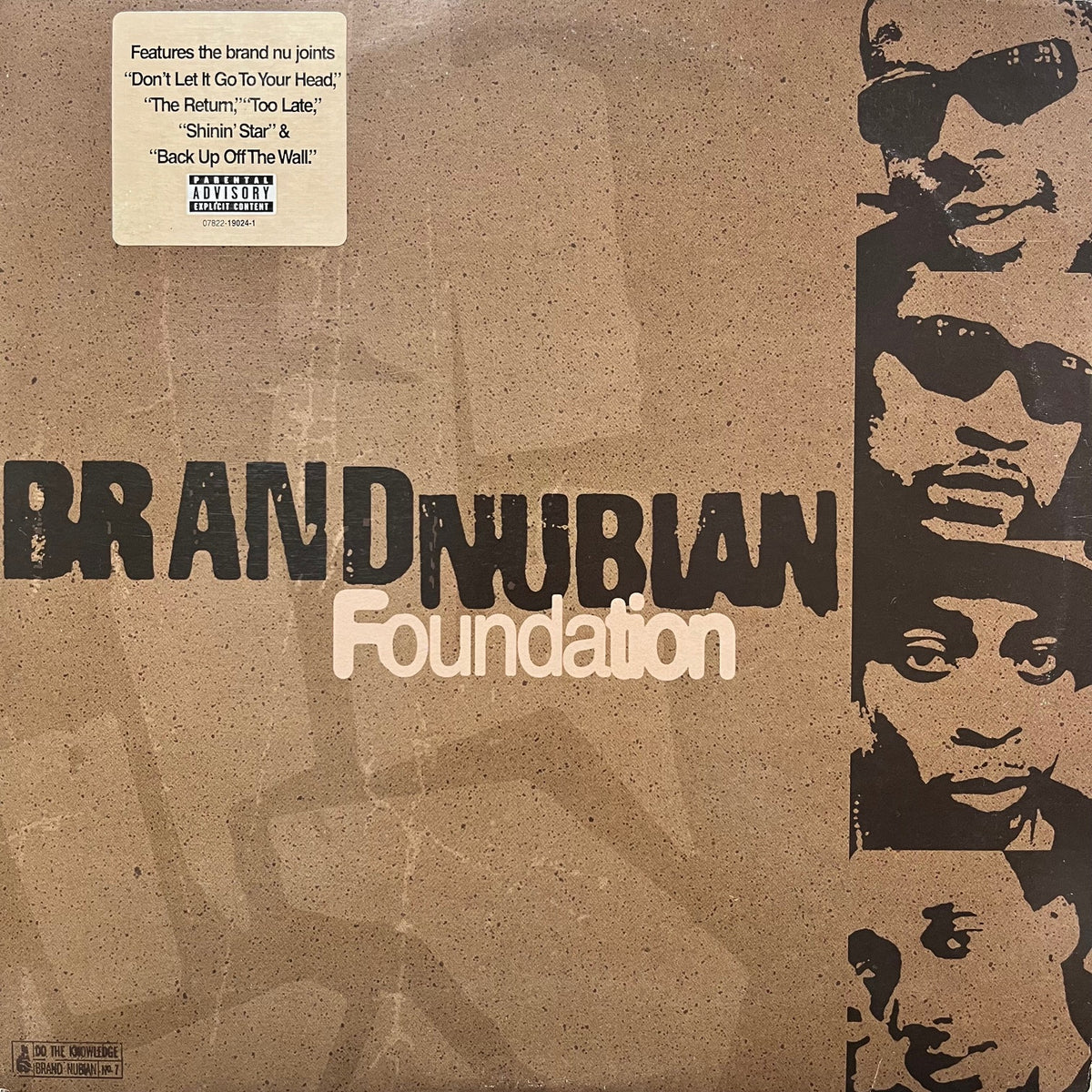 Brand Nubian - Foundation (2LPオリジナル) BRAND NUBIAN / FOUNDATION (2LP) - HIP TANK RECORDS