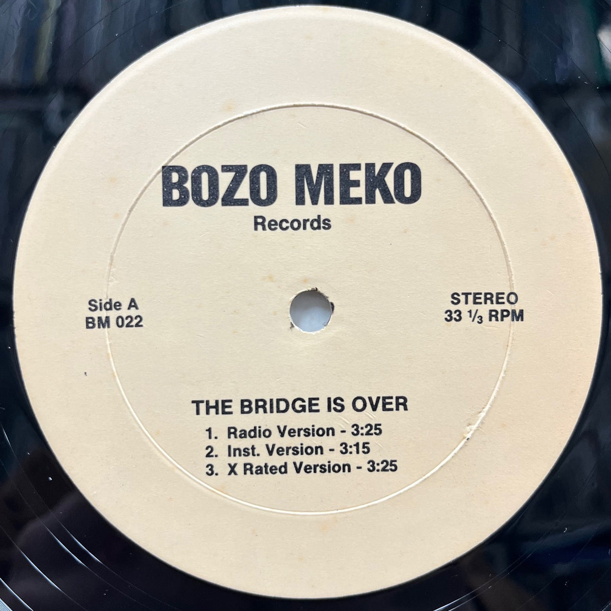 BOOGIE DOWN PRODUCTIONS- E,W&F / The Bridge Is Over / Gazillian