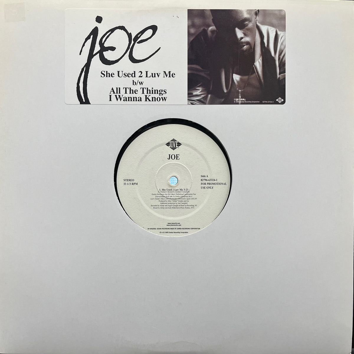 JOE / She Used 2 Luv Me (Reissue, 12inch) – TICRO MARKET