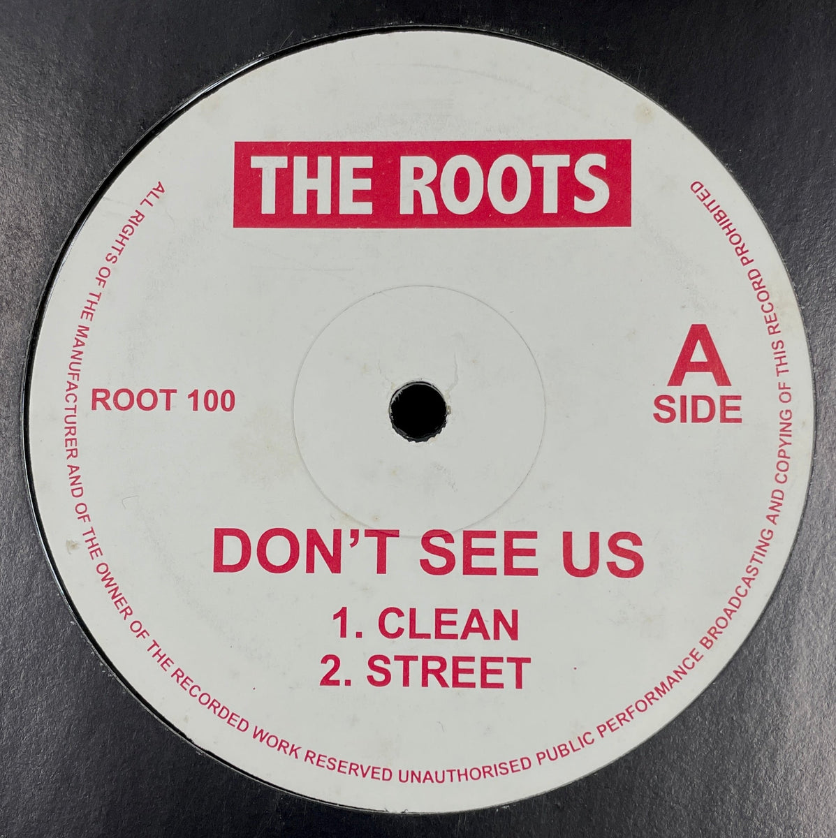 ROOTS / Don't See Us (ROOT 100, 12inch) – TICRO MARKET