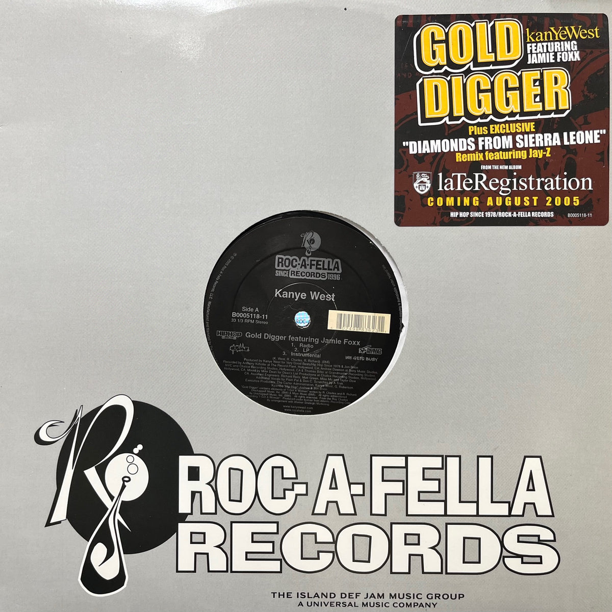 KANYE WEST / Gold Digger (B0005118-11, 12inch) – TICRO MARKET
