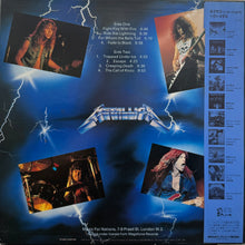 画像をギャラリービューアに読み込む, METALLICA / Ride The Lightning ( Nexus International – K25P 501, LP) 帯付