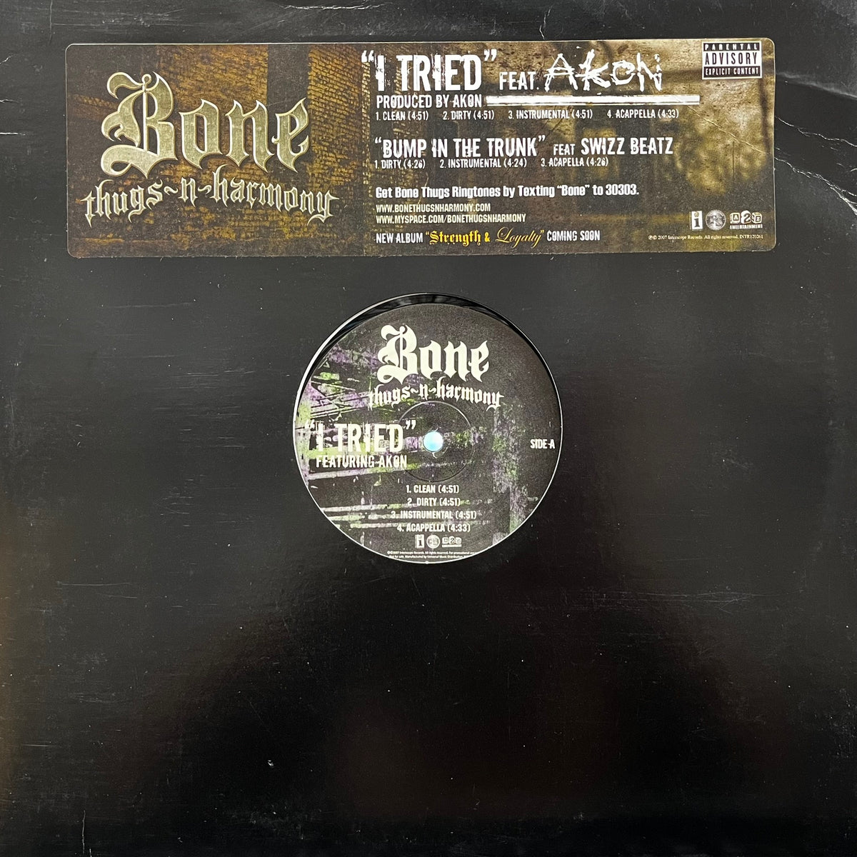 BONE THUGS N HARMONY / I Tried / Bump In The Trunk (INTR