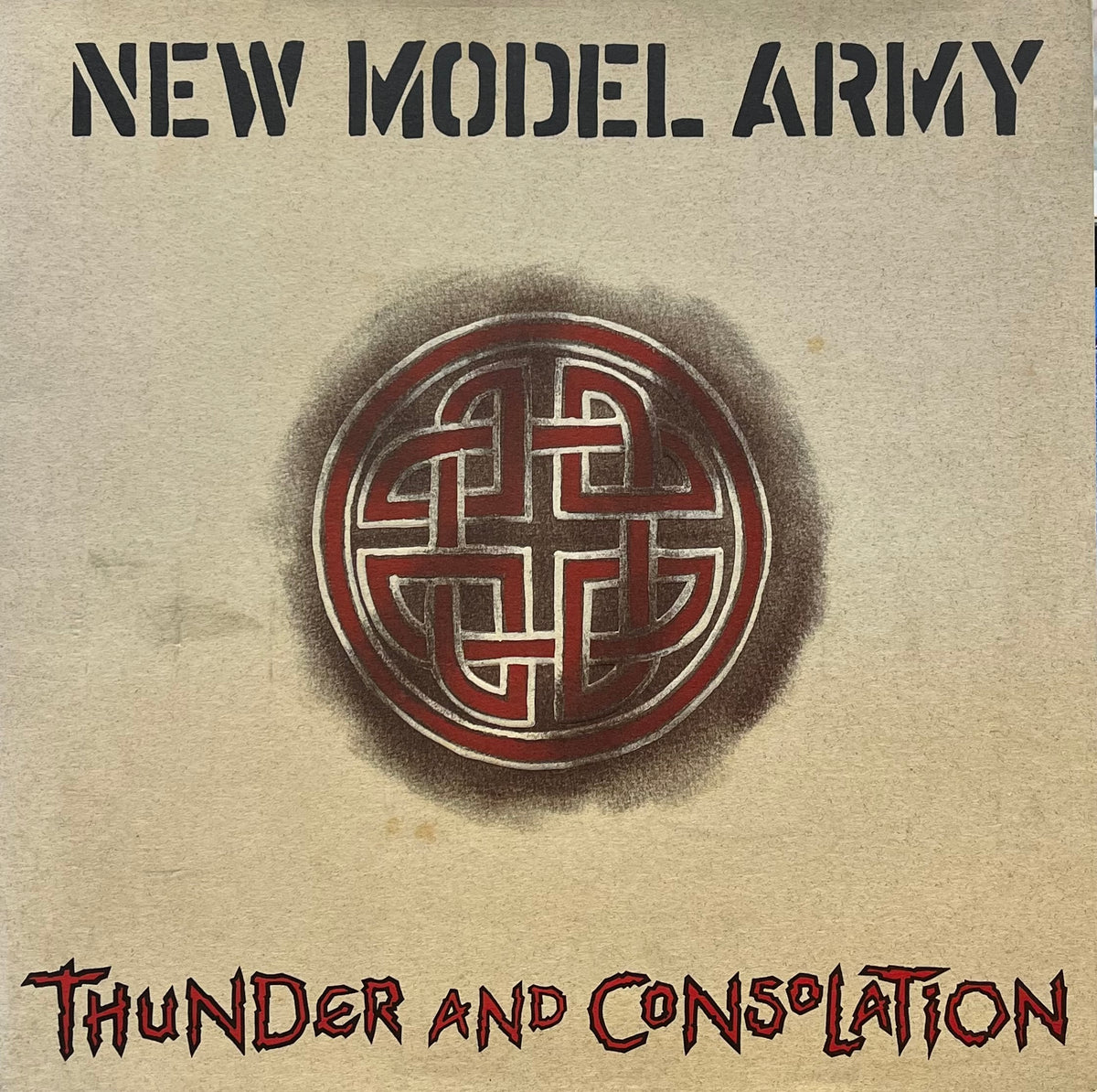 NEW MODEL ARMY / Thunder And Consolation (EMI – EMC 3552, LP
