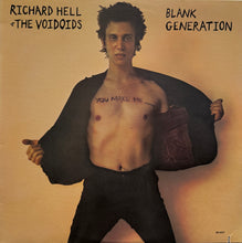 画像をギャラリービューアに読み込む, RICHARD HELL & The Voidoids / Blank Generation ( Sire – SR 6037, LP)