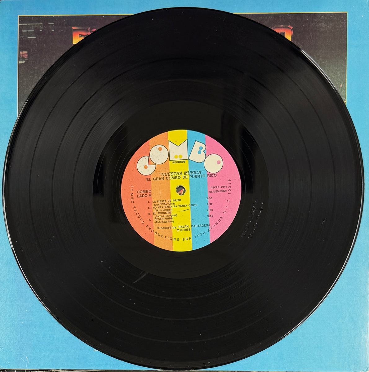 El Gran Combo / Nuestra Musica ( Combo Records – RCSLP 2045, LP
