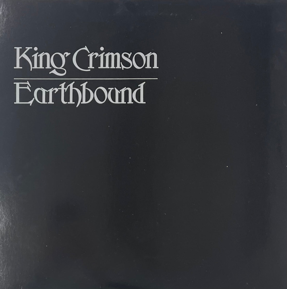 KING CRIMSON / Earthbound (Editions EG – 25MM 0265, LP) – TICRO MARKET