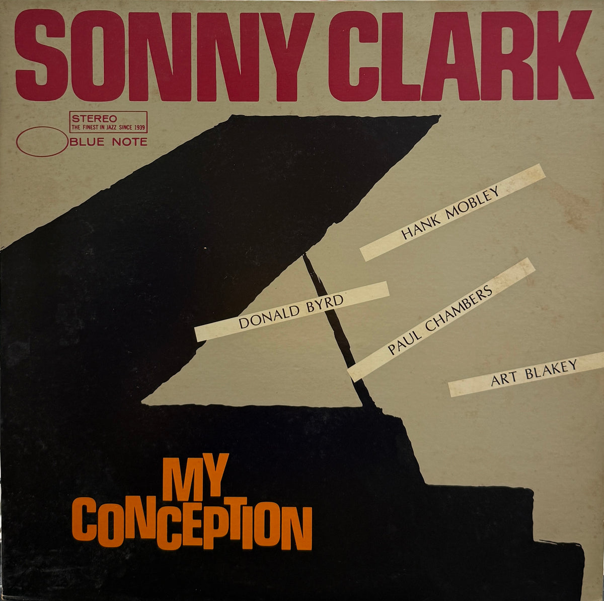 SONNY CLARK / My Conception ( Blue Note ‎– GXF 3056, LP) – TICRO