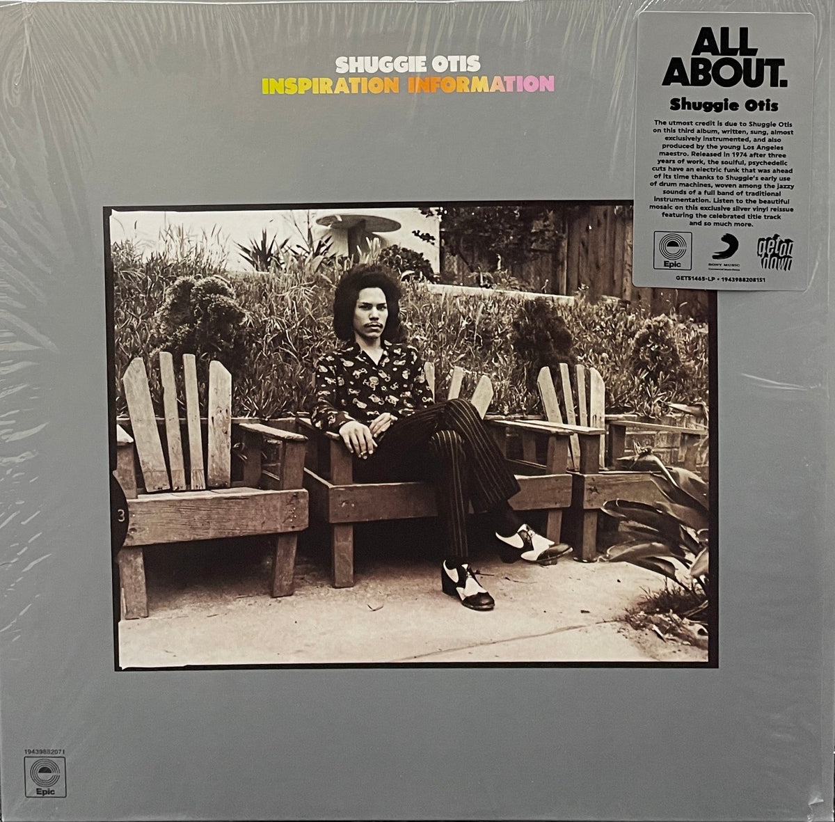 SHUGGIE OTIS / Inspiration Information (Get On Down, Silver Vinyl 