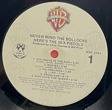 画像をギャラリービューアに読み込む, SEX PISTOLS / Never Mind The Bollocks Here's The Sex Pistols ( Warner Bros. Records – BSK 3147, LP)