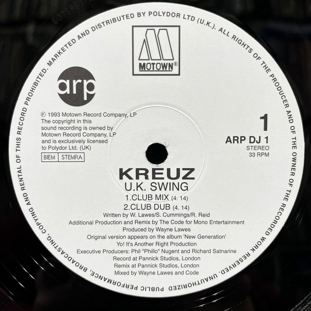 KREUZ / U.K. Swing (Reissue, 12inch) – TICRO MARKET