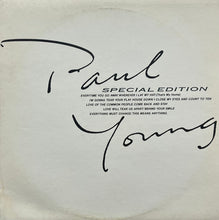 Load image into Gallery viewer, PAUL YOUNG / Special Edition (Epic/Sony – QX-3P-95005, LP) Promo