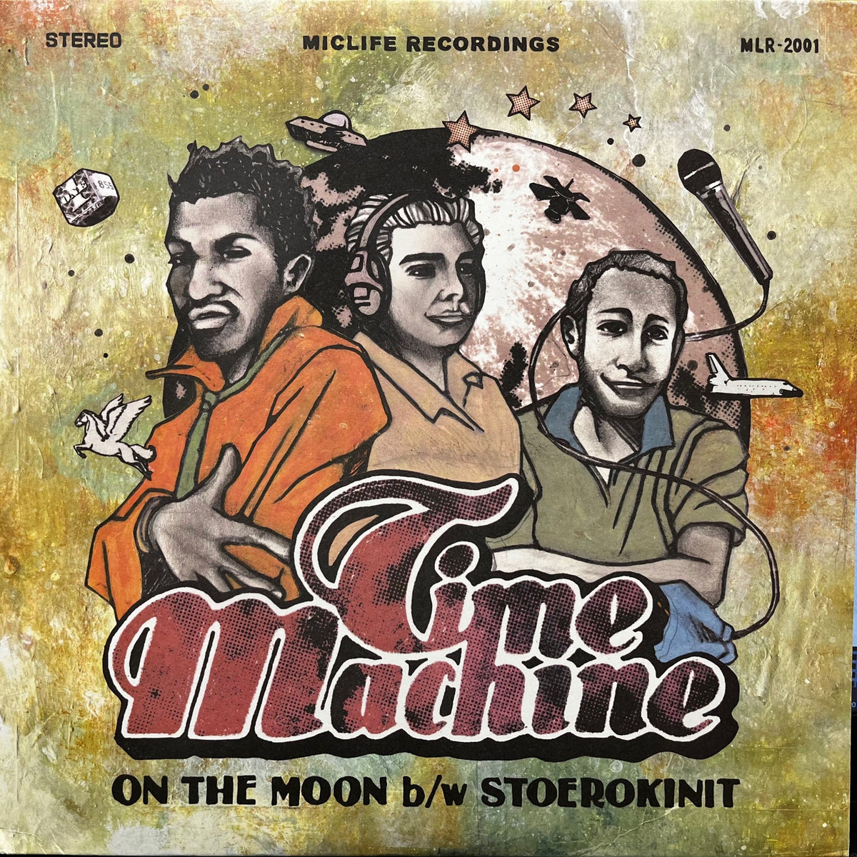 TIME MACHINE / On The Moon (MLR-2001, 12inch) – TICRO MARKET