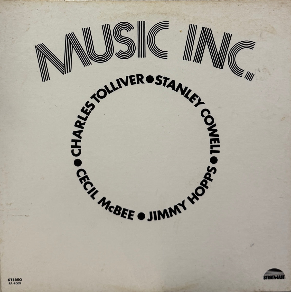 [レコード] MUSIC INC Stanley cowell LP MUSIC INC. / Music Inc. ( Trio Records – PA-7009, LP) – TICRO MARKET