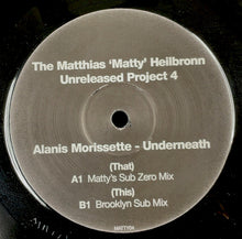 Load image into Gallery viewer, ALANIS MORISSETTE / The Matthias 'Matty' Heilbronn Unreleased Project 4 (12inch)