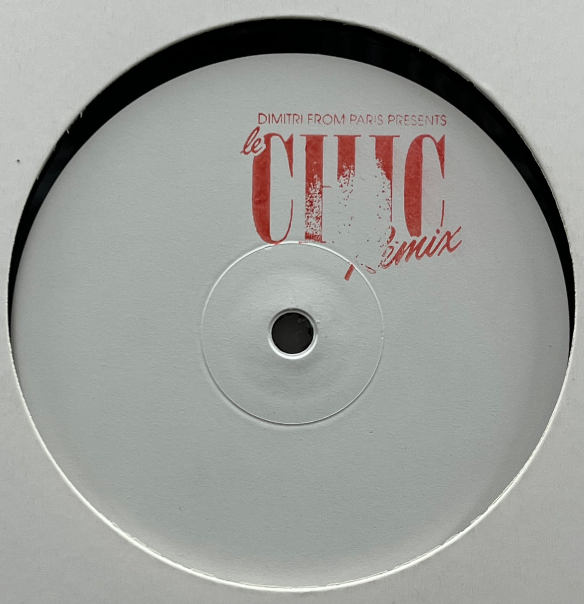 DIMITRI FROM PARIS / Le Chic Remix (Glitterbox – DFPLCR01EP