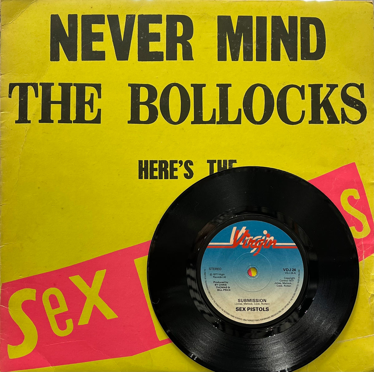 SEX PISTOLS / Never Mind The Bollocks Here's The Sex Pistols ...