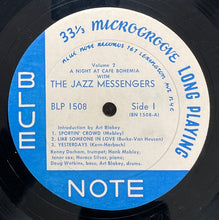 Load image into Gallery viewer, JAZZ MESSENGERS / At The Cafe Bohemia Volume 2 ( Blue Note – BLP 1508, LP) 1962