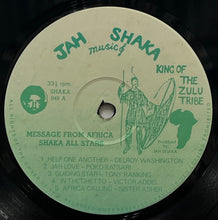 画像をギャラリービューアに読み込む, SHAKA ALL STARS / Message From Africa (Jah Shaka Music – SHAKA 848) Green label