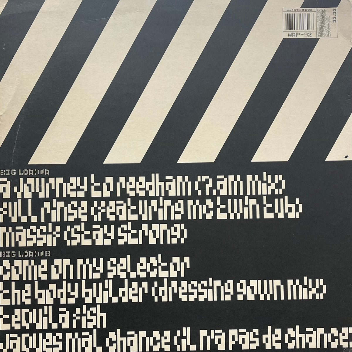 英12” Squarepusher Big Loada WAP92 WARP /00250 Squarepusher ‎– Big Loada (12″) Warp Records